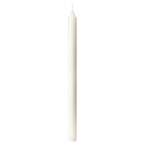 Kronljus Stearin 35cm Vit 80st