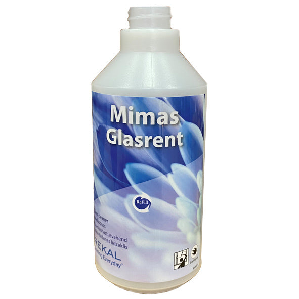 Mimas Glasrent Brukslösningsflaska