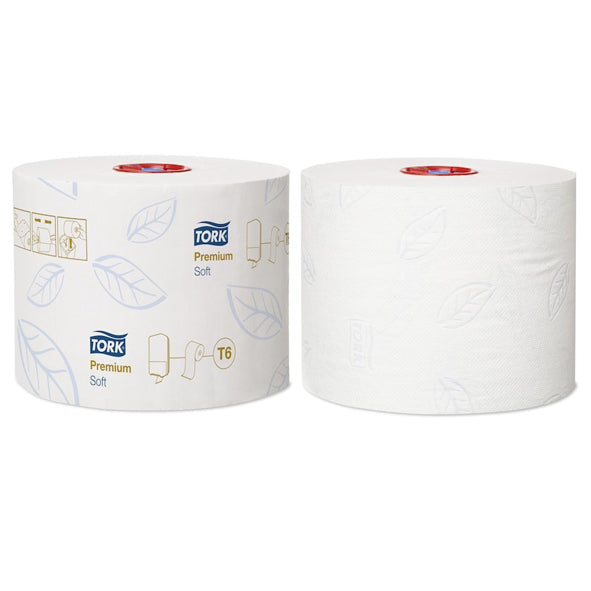 Tork Toalett Mid-size T6 Premium 2-lag 27rl