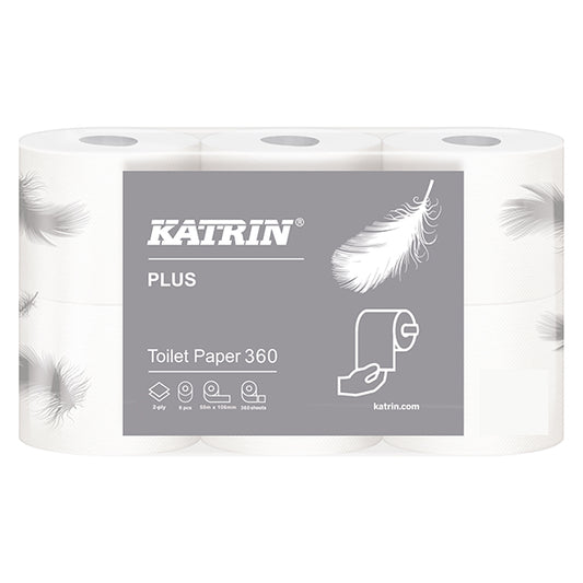 Katrin Toalett Plus 360 2-lag 42rl
