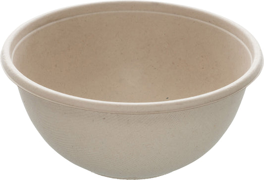 Skål 1000ml Buddha Bagasse Natur 300st