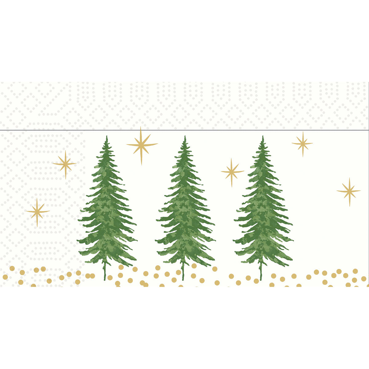 Servett 2-lag 33x33cm Humbles trees 1800st