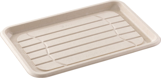 Uppläggningsfat Natur 150st Bagasse