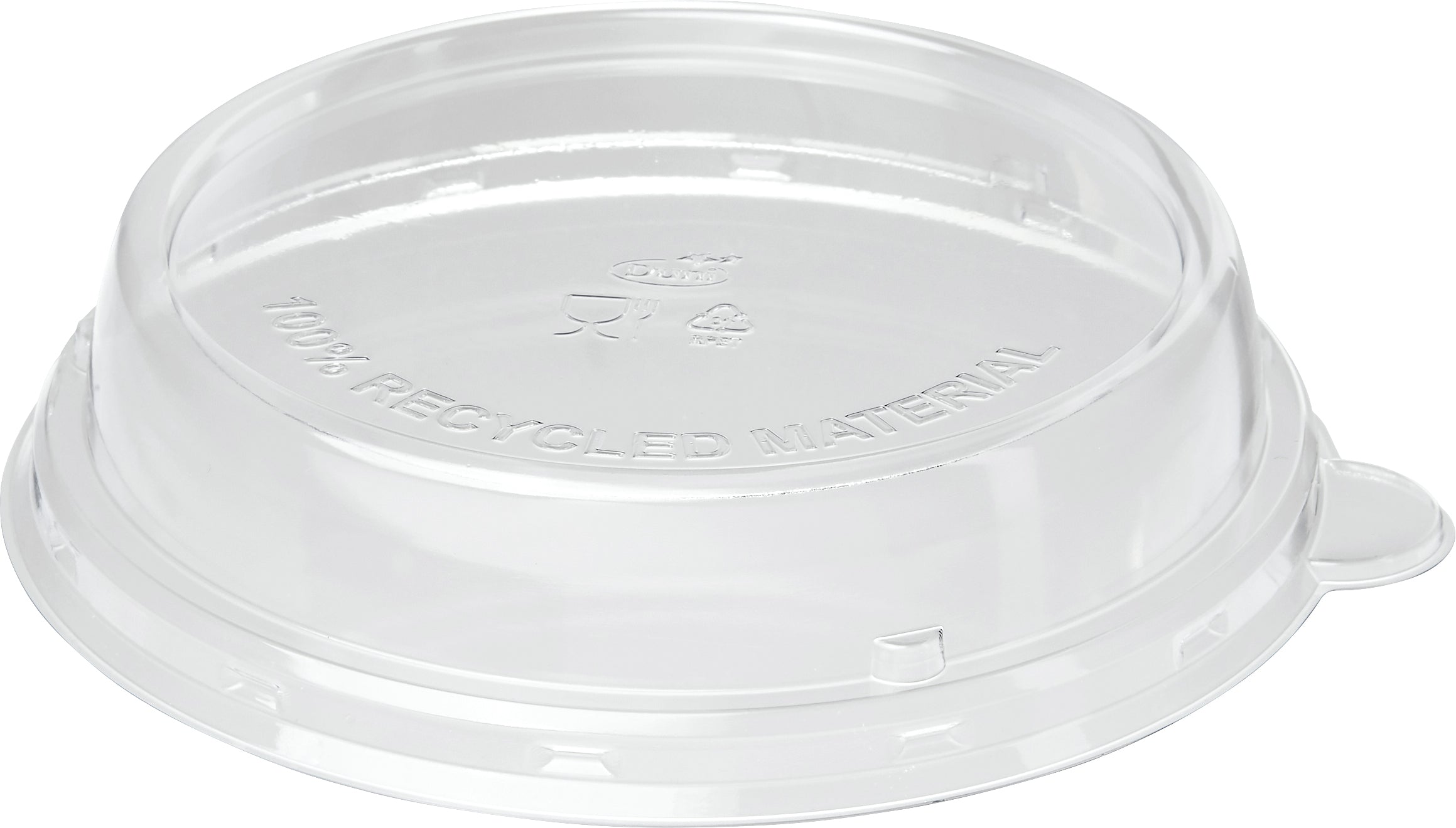 Lock till skål 600 ml BioPak Transparent 360st