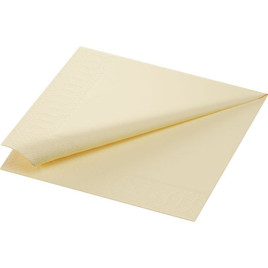 Servett 3-lag 40x40cm Vanilj 1000st