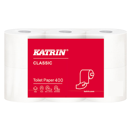 Katrin Toalett Classic 400 2-lag 42rl