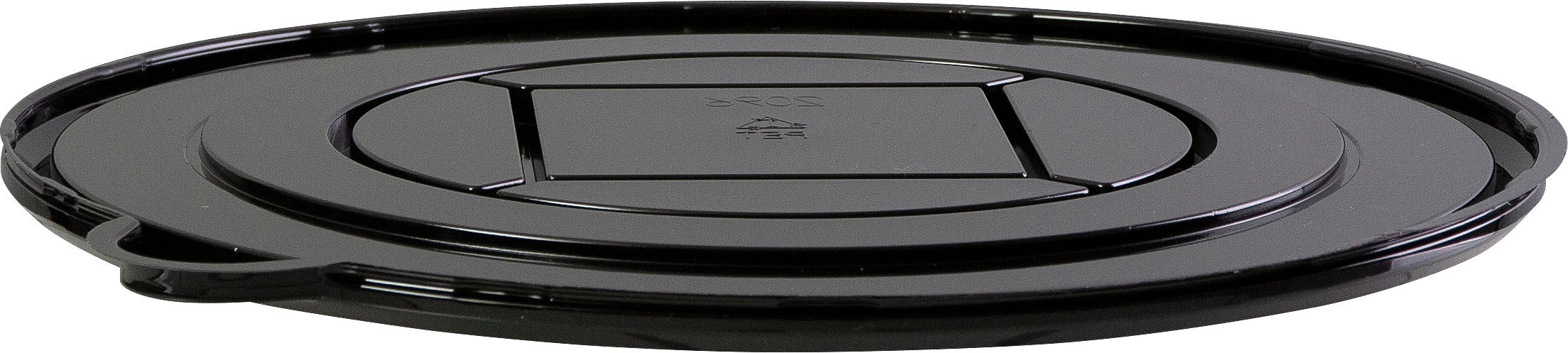 Tårtform Modern Svart 90st