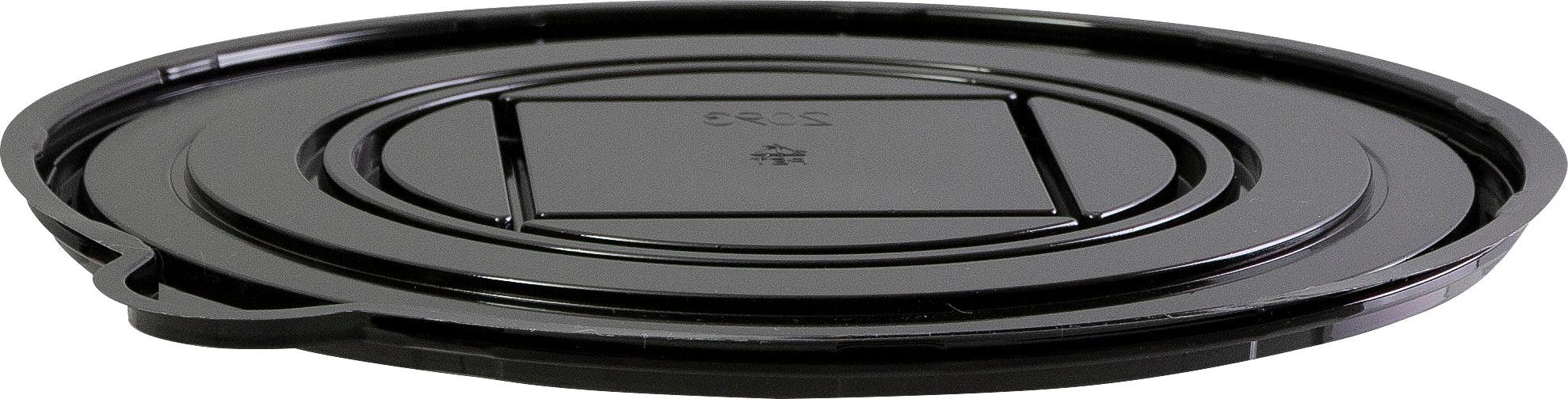 Tårtform Modern Svart 125st