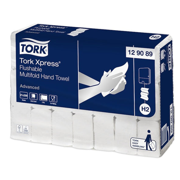 Tork Handduk Multifold Spolbar H2 Advanced 4200st