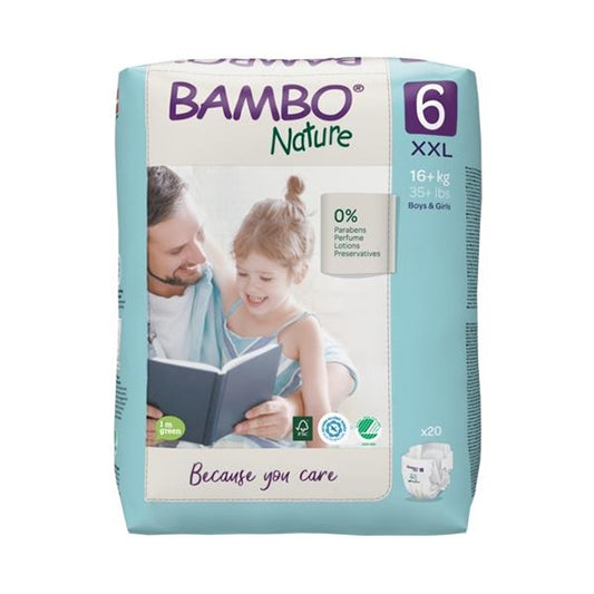 Blöja (6) 16+kg Bambo Nature 120st