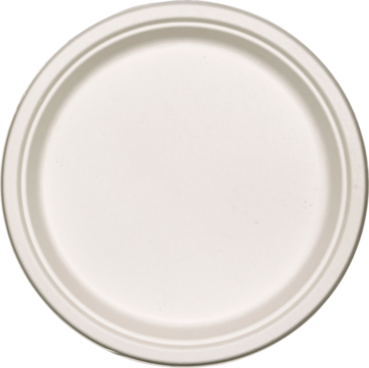 Tallrik 26cm Bagasse Naturvit 200st