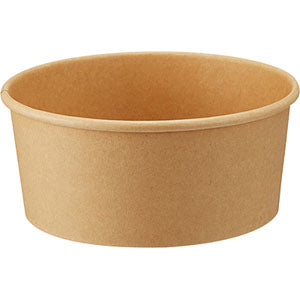 Skål 950ml 1-Fack Brun 300st