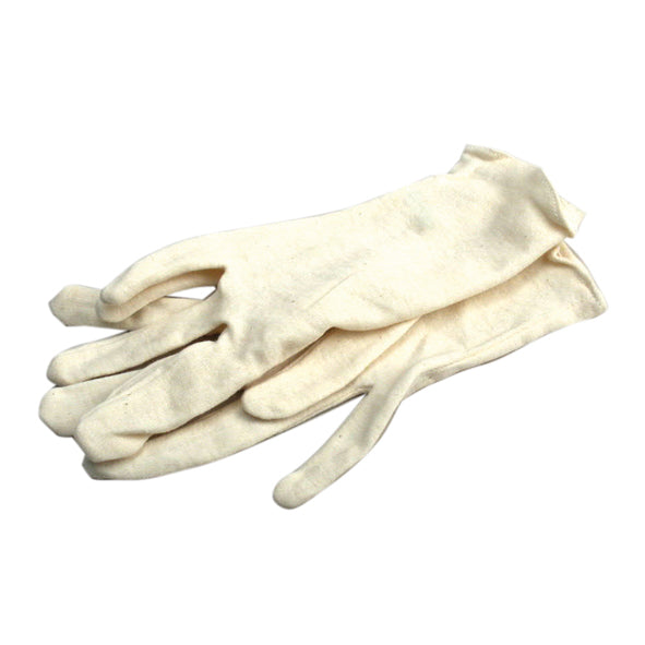 Bomullsvante Vit stl10/XL