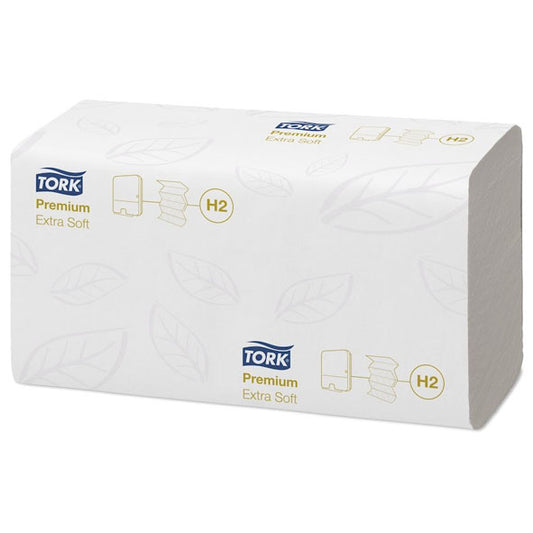 Tork Xpress Handduk Extra H2 Premium 2-lag 2100st