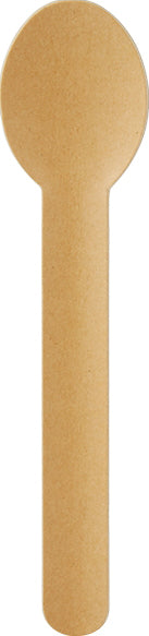 Bestick kaffesked i papper Natur 100st