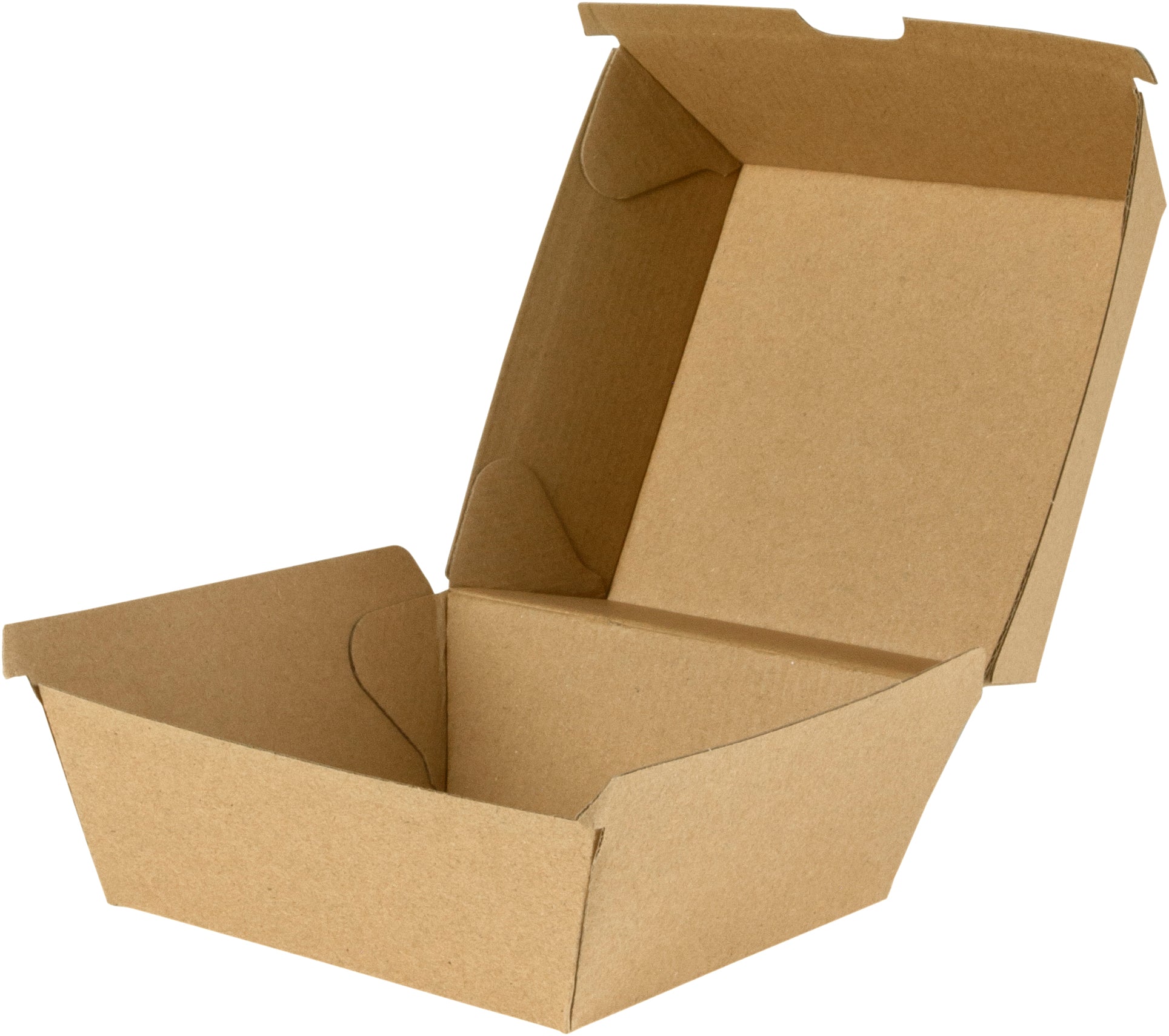 Hämtbox hamburgare Brun 300st