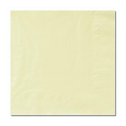 Servett 3-lag 24x24cm Champagne 2000st