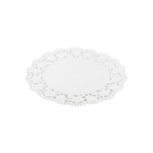 Spetspapper Vit Rund 28cm 192st