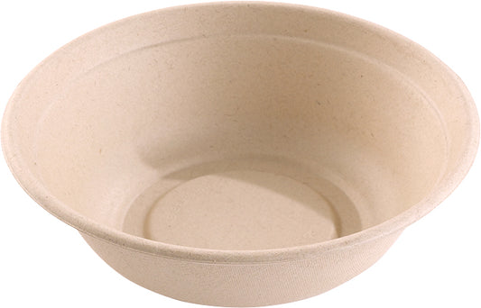 Skål 1000ml Bagasse Natur 300st