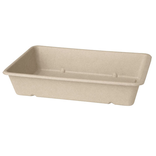Box Bagasse 1200ml Brun 480st