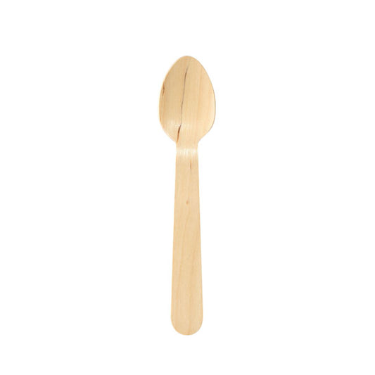 Kaffesked Trä Vaxad 11cm 2000st